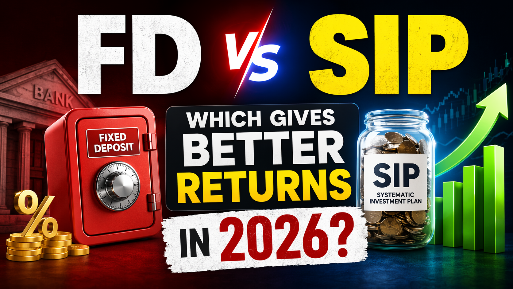 FD vs SIP: Which Gives Better Returns in 2026?